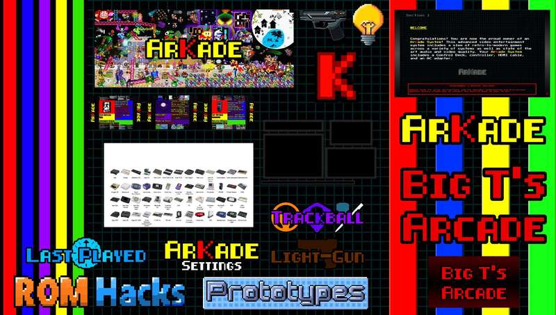 ArKade Mood Board & Website