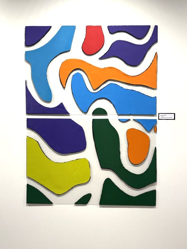 Free Flow — Digital illustration, foamcore, plexiglass
