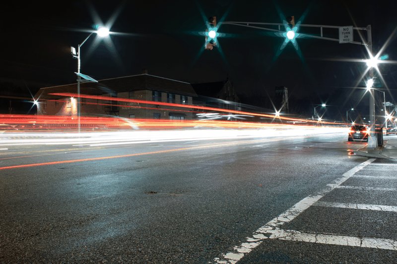 Glow of The Road mockup