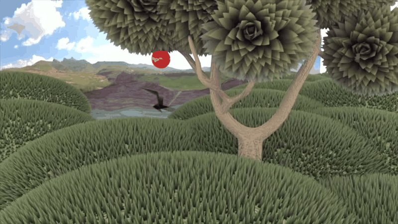 Lakeside Tree 3D animation